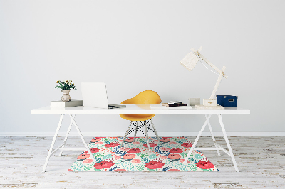 Tapis de chaise de bureau Maki