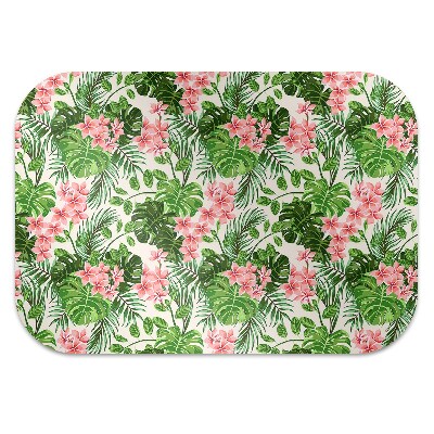 Tapis de chaise de bureau Hibiscus