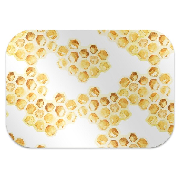 Tapis bureau Nid d'abeilles