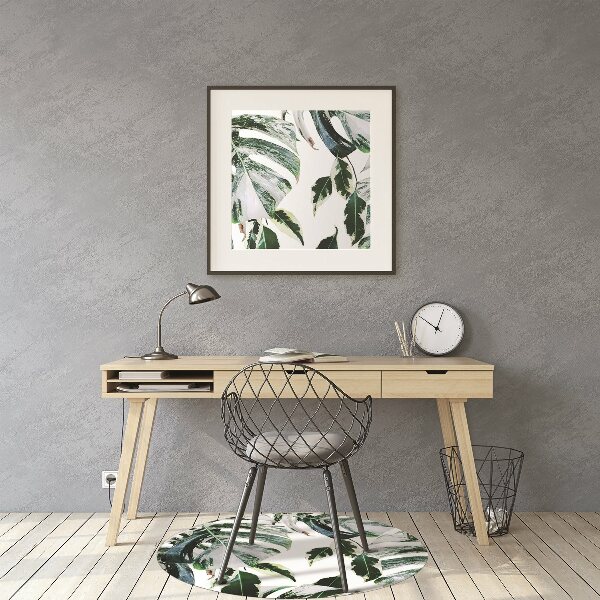 Tapis de chaise Feuilles de palmier