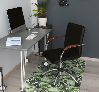 Tapis bureau Feuille de monstre