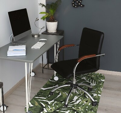 Tapis bureau Feuille de monstre