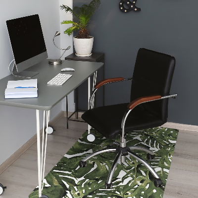 Tapis bureau Feuille de monstre