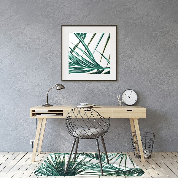 Tapis de chaise feuille de palmier