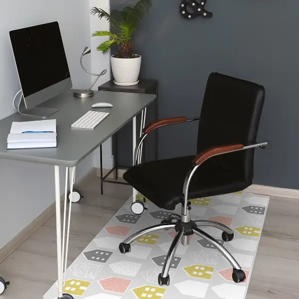 Tapis fauteuil bureau do biura Modèle scandinave