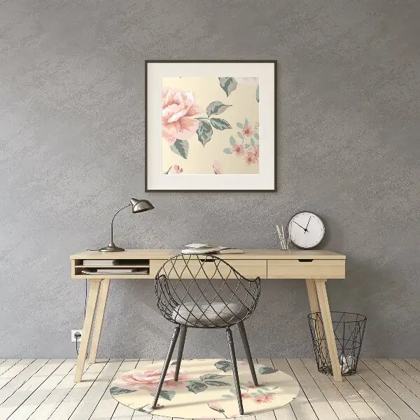 Tapis de chaise Roses vintage