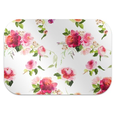 Tapis de chaise de bureau Fleurs de printemps