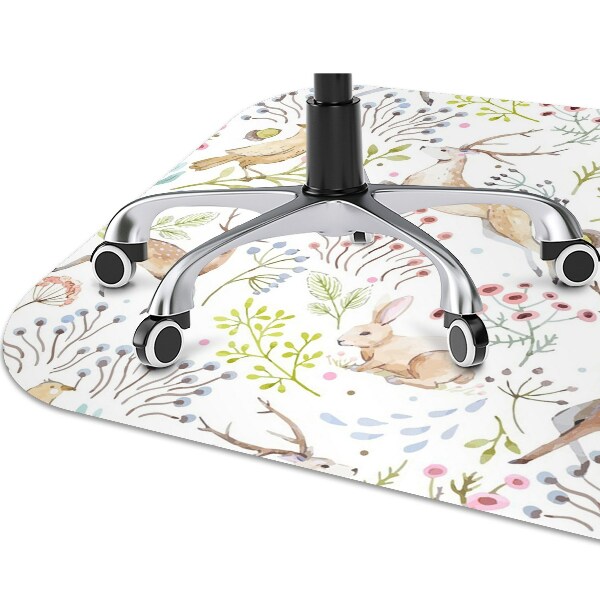 Tapis de chaise de bureau Animaux sauvages