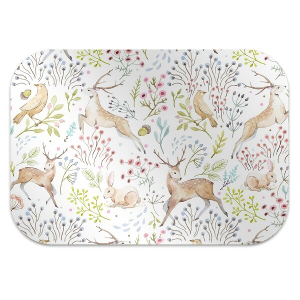 Tapis de chaise de bureau Animaux sauvages