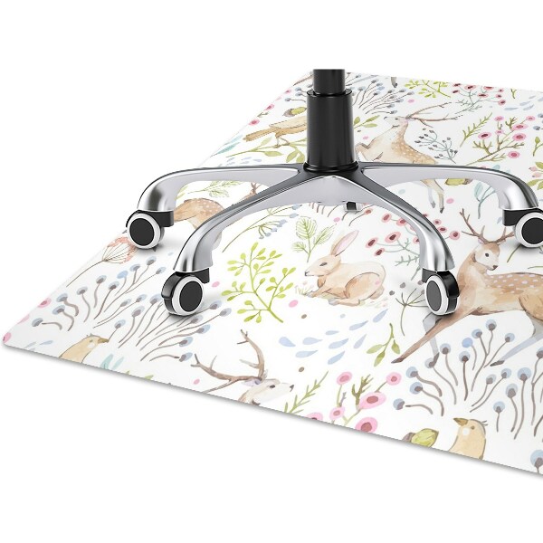 Tapis de chaise de bureau Animaux sauvages