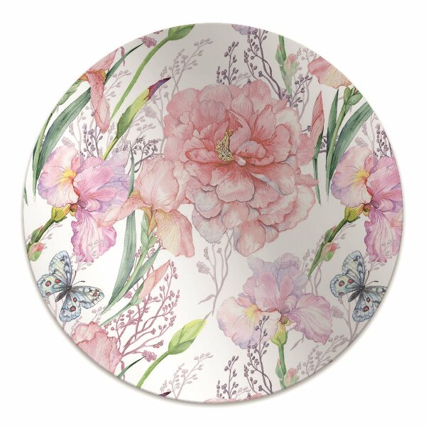 Tapis pour chaise de bureau Pivoines de fleurs