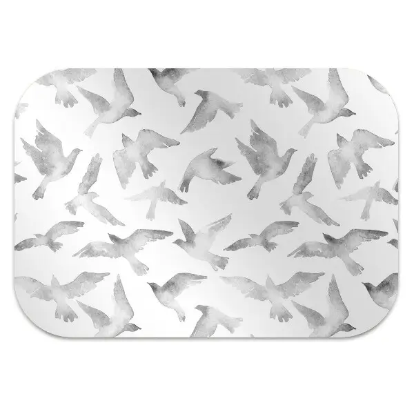 Tapis de chaise de bureau Des oiseaux