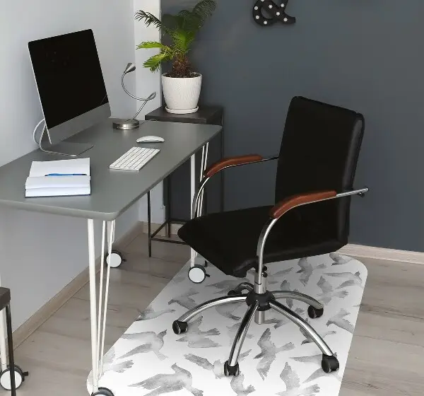 Tapis de chaise de bureau Des oiseaux