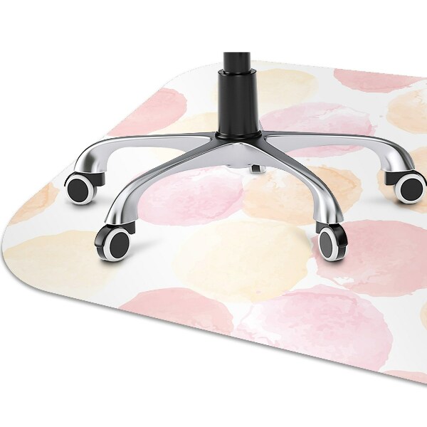 Tapis protège sol Points pastel