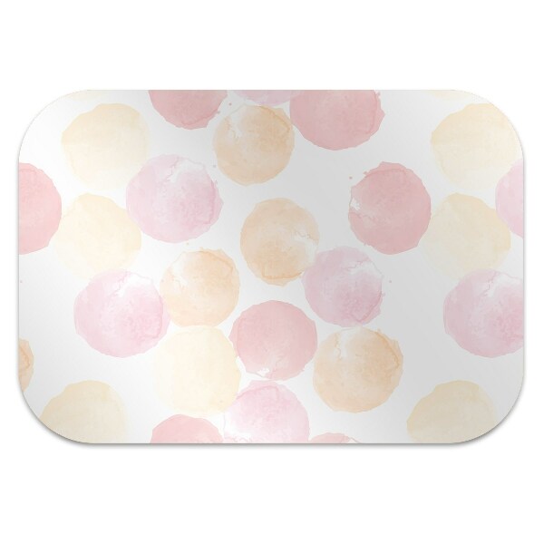 Tapis protège sol Points pastel