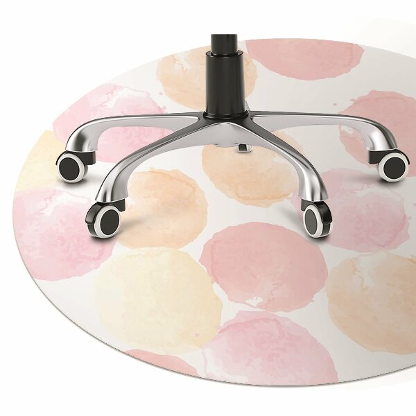 Tapis protège sol Points pastel