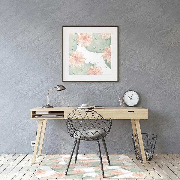 Tapis bureau Mexique cactus