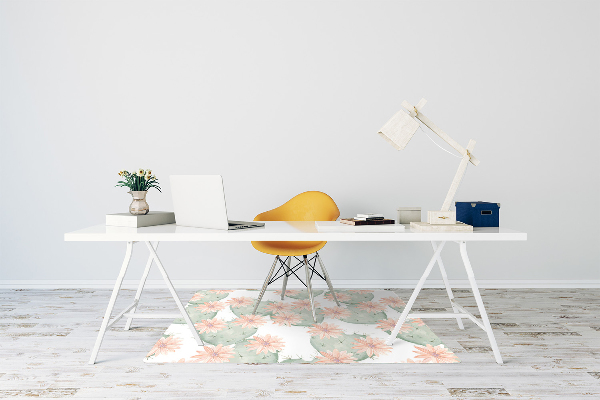 Tapis bureau Mexique cactus