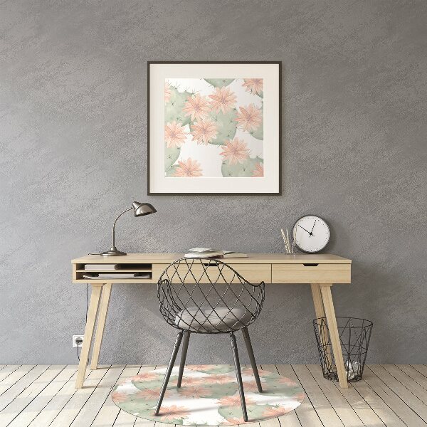 Tapis bureau Mexique cactus