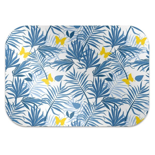 Tapis pour chaise de bureau Papillons dans les tropiques