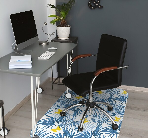 Tapis pour chaise de bureau Papillons dans les tropiques