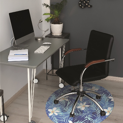 Tapis pour chaise de bureau Fleur de Lei