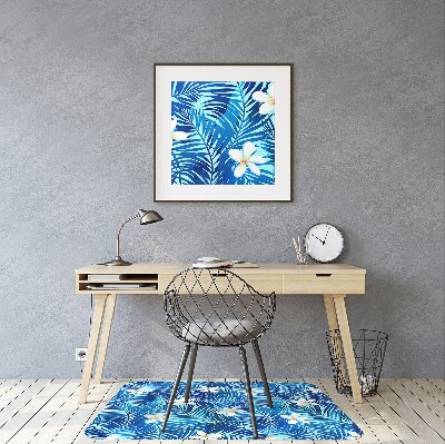 Tapis pour chaise de bureau Fleur de Lei