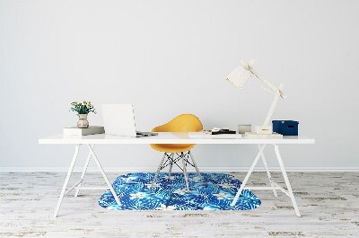 Tapis pour chaise de bureau Fleur de Lei