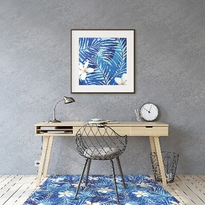 Tapis pour chaise de bureau Fleur de Lei