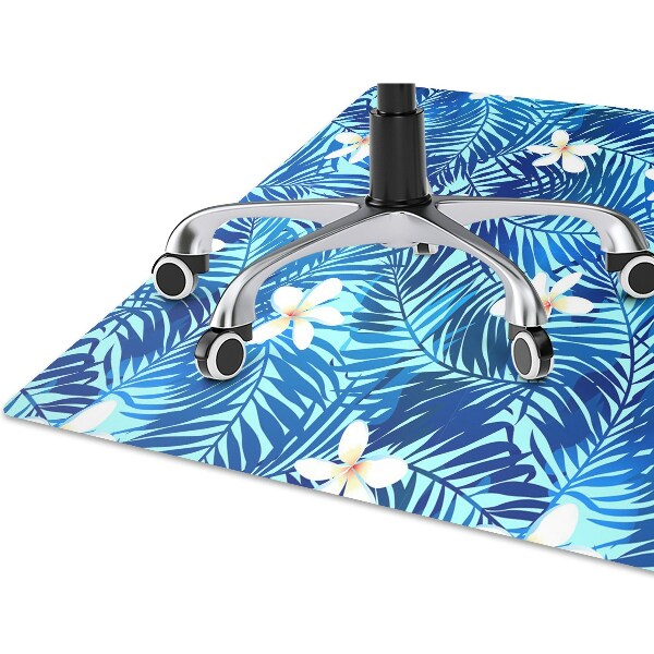Tapis pour chaise de bureau Fleur de Lei