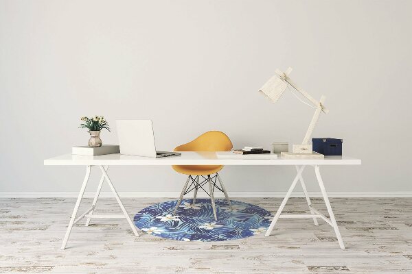 Tapis pour chaise de bureau Fleur de Lei