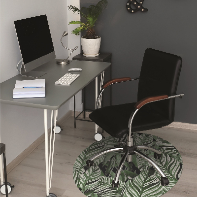 Tapis pour chaise de bureau Jungle tropicale