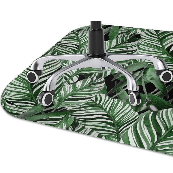 Tapis pour chaise de bureau Jungle tropicale