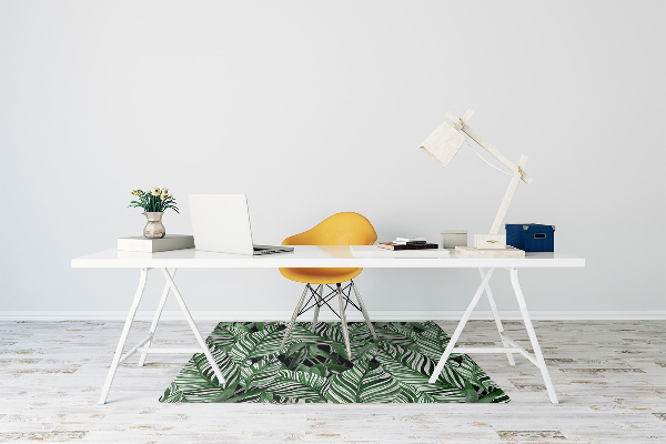 Tapis pour chaise de bureau Jungle tropicale