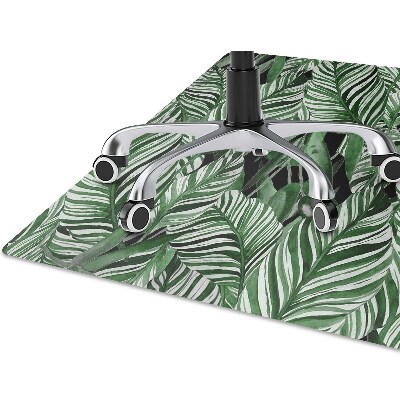 Tapis pour chaise de bureau Jungle tropicale