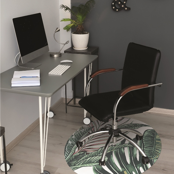 Tapis protège sol Paume tropicale