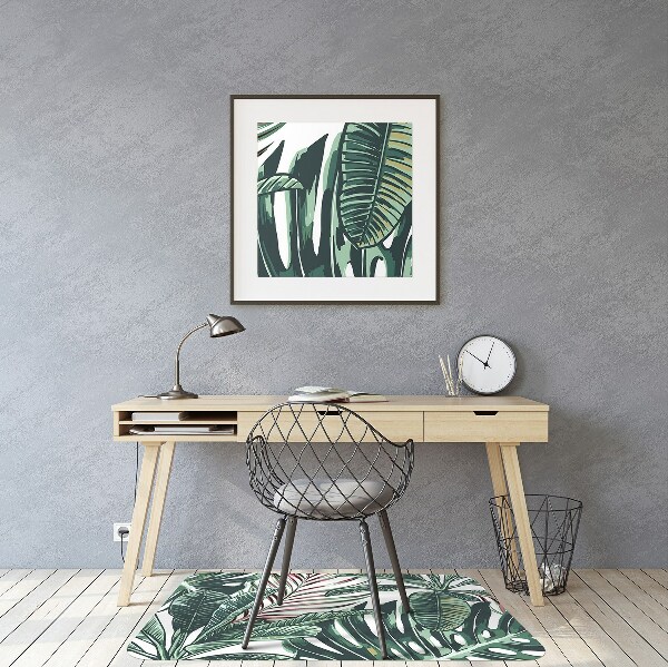 Tapis protège sol Paume tropicale