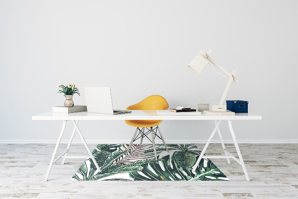 Tapis protège sol Paume tropicale