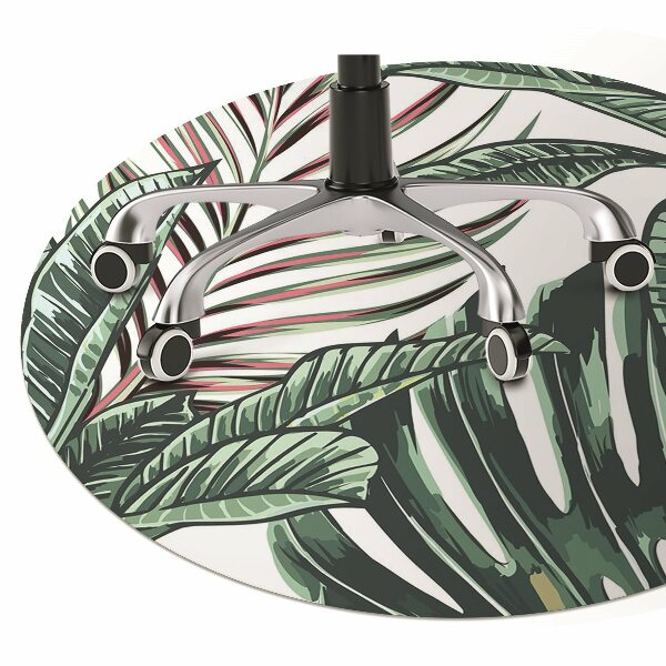 Tapis protège sol Paume tropicale