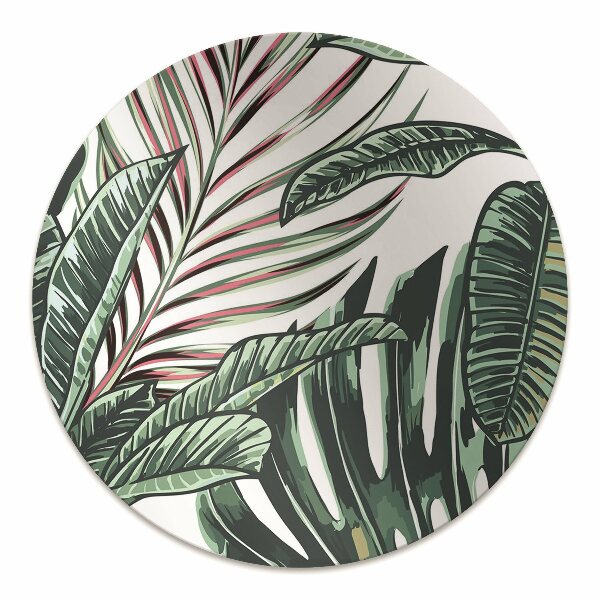 Tapis protège sol Paume tropicale