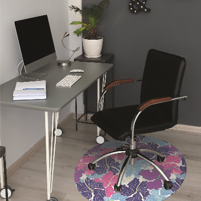 Tapis de chaise de bureau Hibiscus