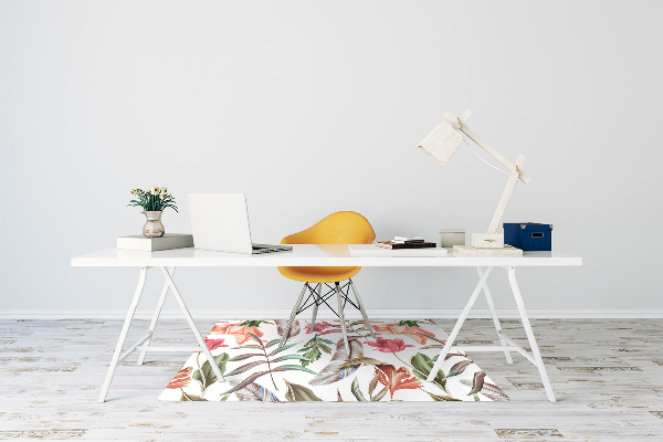 Tapis protège sol Plantes et feuilles
