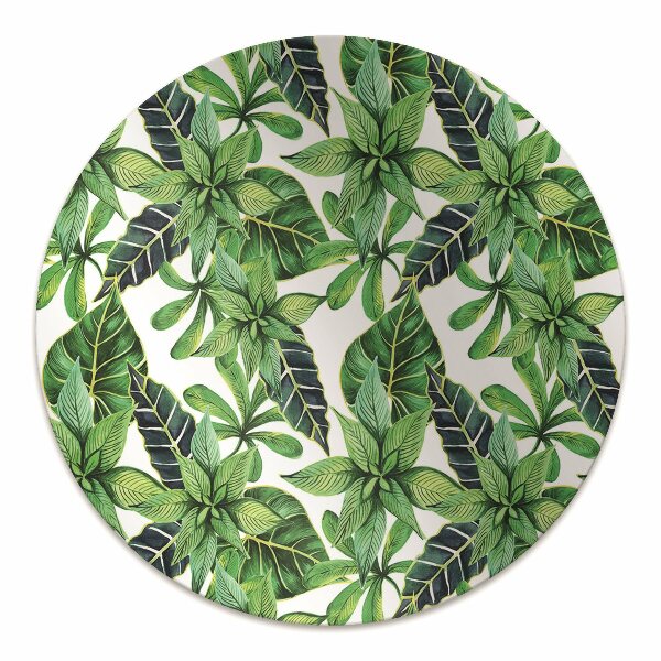 Tapis pour chaise de bureau Motif à feuilles caduques