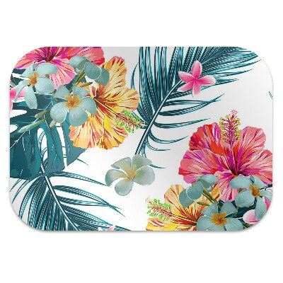 Tapis de chaise de bureau Fleurs de printemps