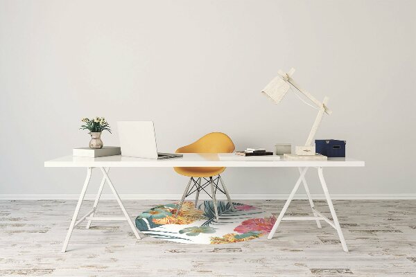 Tapis de chaise de bureau Fleurs de printemps