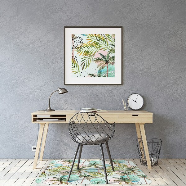 Tapis de chaise de bureau Paume