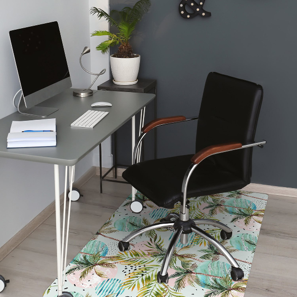 Tapis de chaise de bureau Paume