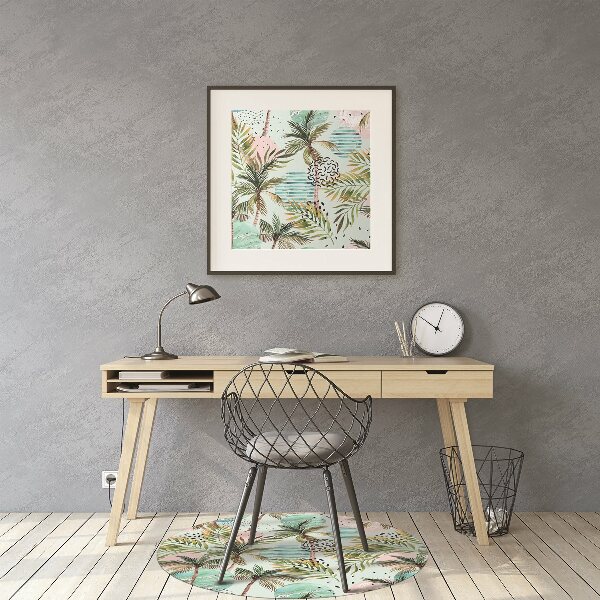 Tapis de chaise de bureau Paume