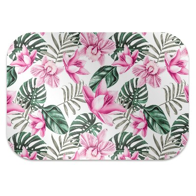 Tapis de chaise Jardin rose