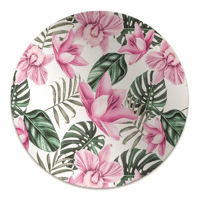 Tapis de chaise Jardin rose